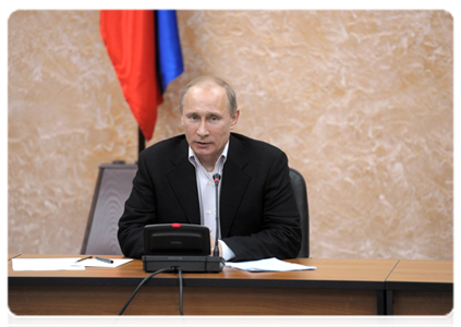 Prime Minister Vladimir Putin meeting with members of the business community in Perm|4 february, 2012|22:35