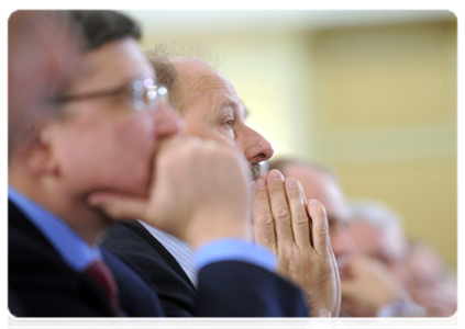 Глава Внешэкономбанка В.А.Дмитриев на съезде Российского союза промышленников и предпринимателей|9 февраля, 2012|15:52