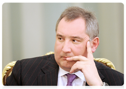 Deputy Prime Minister Dmitry Rogozin at a Government Presidium meeting|15 march, 2012|16:42