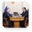 Prime Minister Vladimir Putin holds working meeting with First Deputy Prime Minister Viktor Zubkov