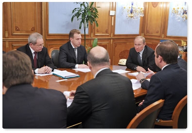 Vladimir Putin holds a meeting on the development of the Far East and Eastern Siberia