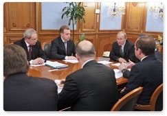 В.В.Путин провёл рабочее совещание по вопросам развития Дальнего Востока и Восточной Сибири