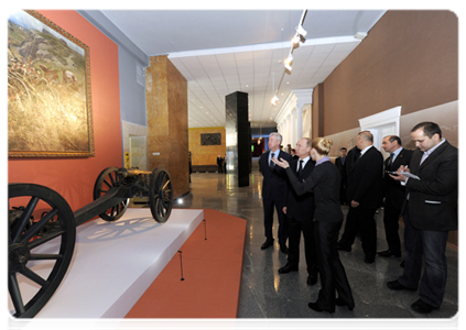 Prime Minister Vladimir Putin visits the Battle of Borodino Panorama Museum in Moscow|7 march, 2012|15:36