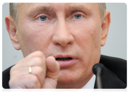 Председатель Правительства Российской Федерации В.В.Путин выступил в Государственной Думе с отчётом о деятельности Правительства Российской Федерации за 2011 год|11 апреля, 2012|15:35