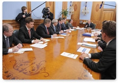 Председатель Правительства Российской Федерации В.В.Путин провёл совещание по вопросу стимулирования освоения континентального шельфа