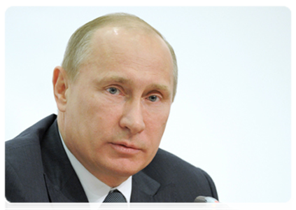 Председатель Правительства Российской Федерации В.В.Путин принял участие в заседании Генеральной ассамблеи АНОК|13 апреля, 2012|15:59