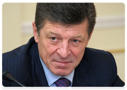 Deputy Prime Minister Dmitry Kozak|18 april, 2012|17:57