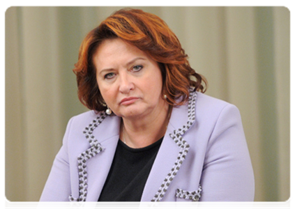 Minister of Agriculture Yelena Skrynnik|25 april, 2012|18:34