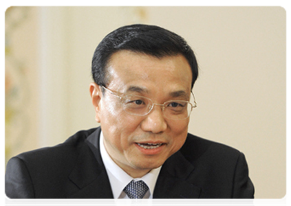 Заместитель Премьера Государственного совета Китайской Народной Республики Ли Кэцян|27 апреля, 2012|17:29