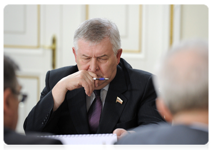 Chairman of the Committee on Education at the State Duma Federal Assembly, Alexander Dyagteryov|28 april, 2012|13:41