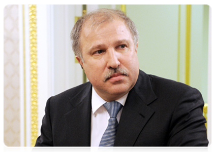 President of the oil company Rosneft Eduard Khudainatov|5 may, 2012|18:58