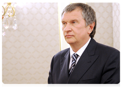 Deputy Prime Minister Igor Sechin|5 may, 2012|18:58
